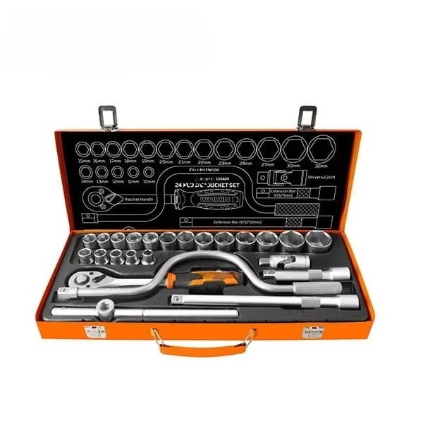 Socket Wrench - 155424 Conjunto de Ferramentas com 24