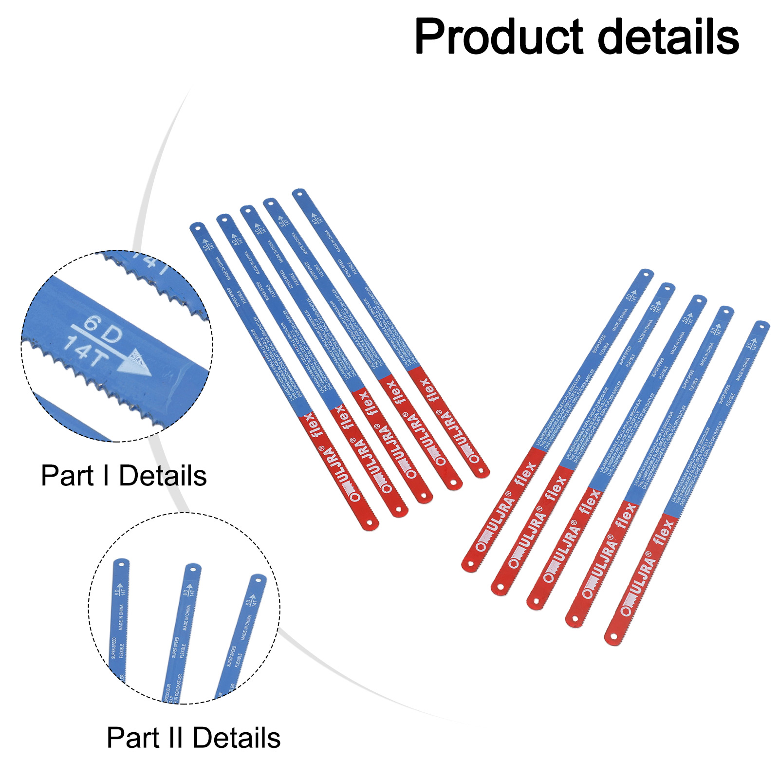 10 peças 300mm lâmina de serra - Hacksaw avaliação e preço